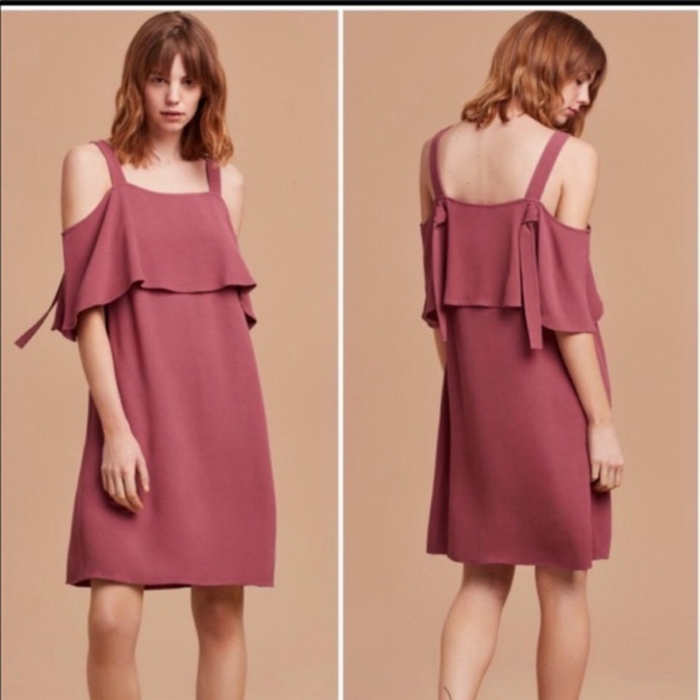 ARITZIA Wilfred “Ellipse” dress in mauve XXS